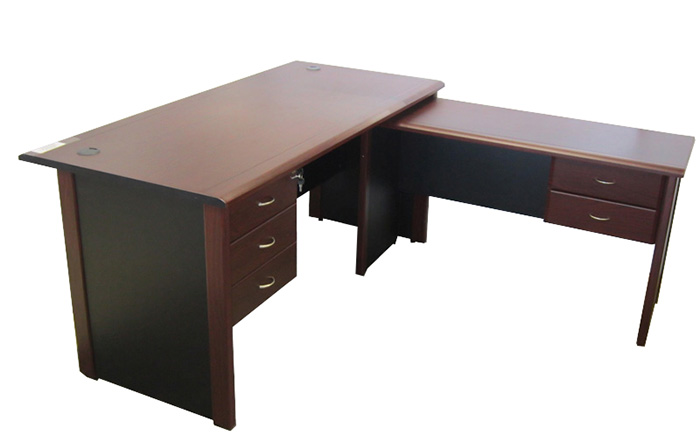 L Shaped Desk Sp 1670 Mahogany Paaopaa L Shaped Desk
